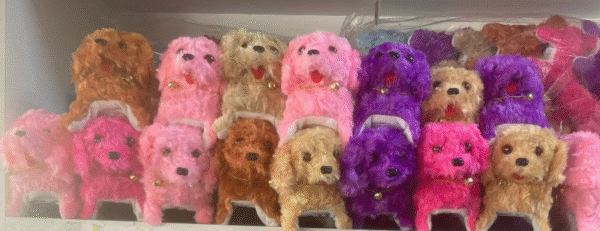 Köpek tasmalı Pilli (Peluş)