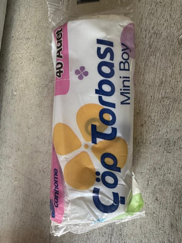 mini çöp poşeti