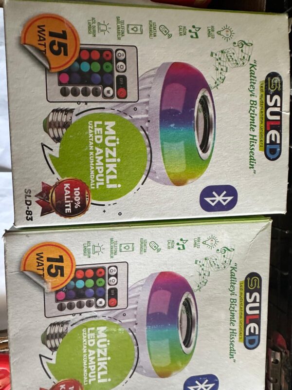 müzikli led ampul